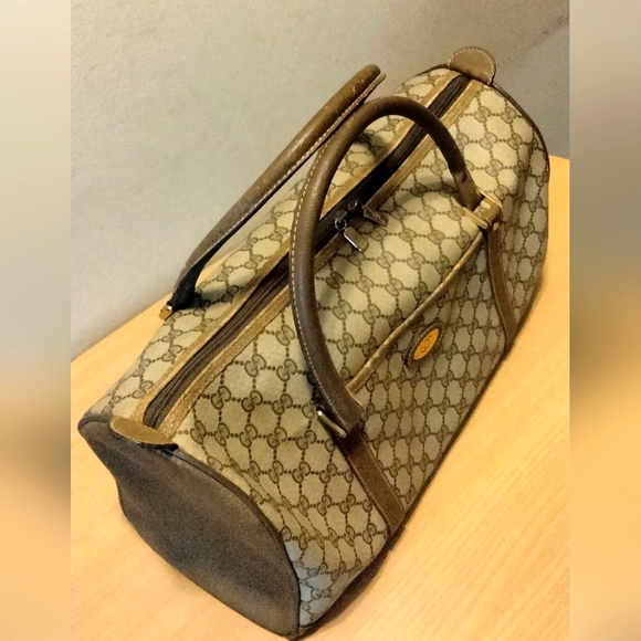 GucciVintage LEATHER HANDBAG - Picture 5 of 16